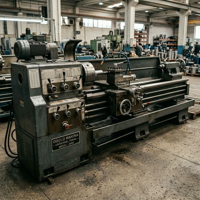 Çap 660 x 3000 Torna