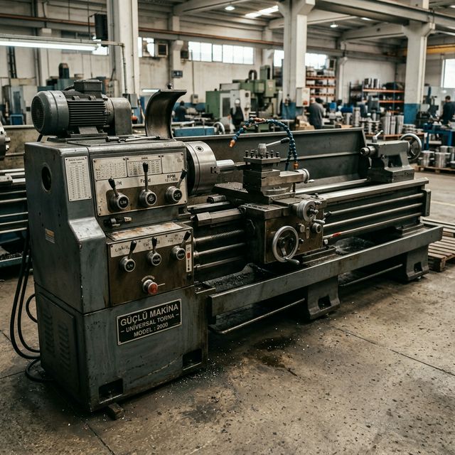 Çap 660 x 3000 Torna